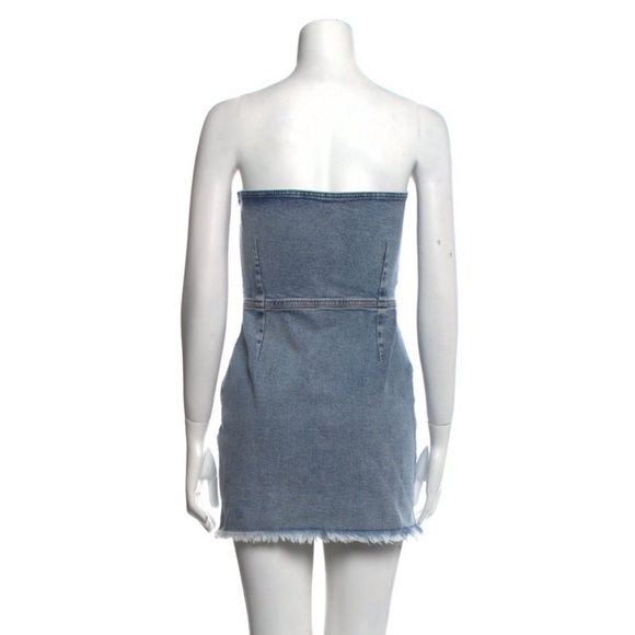 SER.O.YA Leighton Denim Mini Dress - Picture 2 of 8